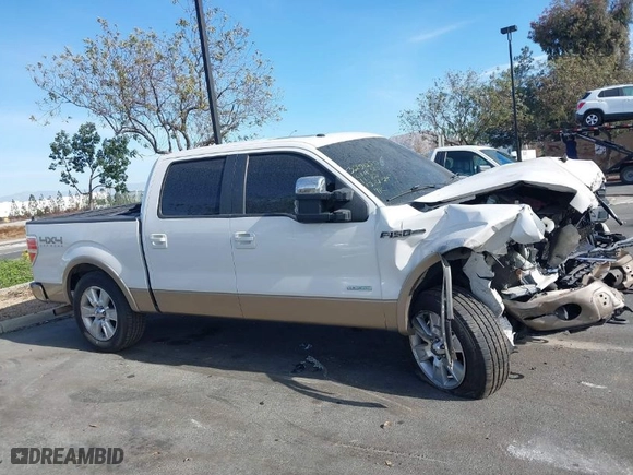 2013 Ford F-150 XL with VIN 1FTFW1ETXDFB60715, listed as a IAAI auction lot 41228528 with 113,994 mi miles. Bid and sale history available at carsss.com. Image 13.