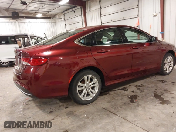 2015 Chrysler 200 Limited with VIN 1C3CCCAB2FN609063, listed as a IAAI auction lot 42474775 with 98,546 mi miles and . Bid and sale history available at DreamBid. Image 4.