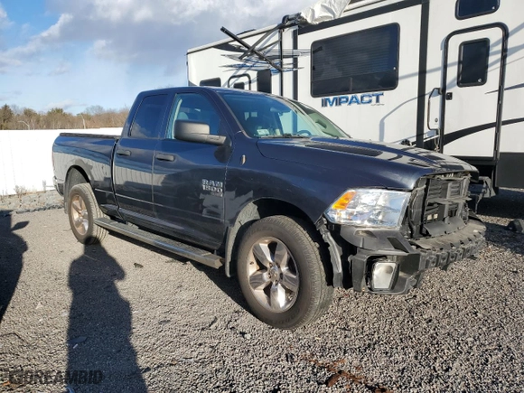 2019 Ram 1500 Classic Express with VIN 1C6RR7FG8KS506555, listed as a Copart auction lot 41378985 with 78,720 mi miles and Salvage Title. Bid and sale history available at carsss.com. Image 4.