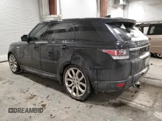 2017 Land Rover Range Rover Sport HSE with VIN SALWR2FK6HA168955, listed as a Copart auction lot 45399925 with 88,565 mi miles and Non Repairable. Bid and sale history available at carsss.com. Image 2.