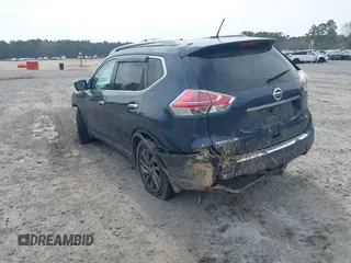 2016 Nissan Rogue SL with VIN 5N1AT2MT5GC835219, listed as a IAAI auction lot 41791029 with 148,102 mi miles. Bid and sale history available at carsss.com. Image 3.