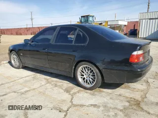 2003 BMW 5 Series 530iA with VIN WBADT63433CK37415, listed as a Copart auction lot 42794815 with 0 mi miles and Salvage Title. Bid and sale history available at carsss.com. Image 2.