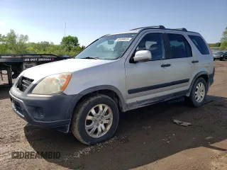 2005 Honda CR-V EX z VIN JHLRD78825C811435, wystawiony jako Copart lot #60489025 z przebiegiem 150 640 mil mil oraz Czysty tytuł • Clean title. Historia ofert i sprzedaży dostępna na DreamBid. Obrazek 1.