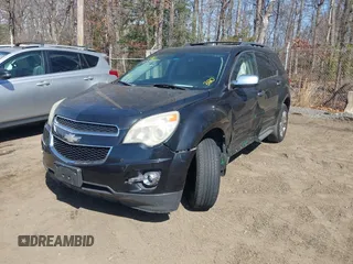 2011 Chevrolet Equinox LTZ with VIN 2CNFLGE50B6328409, listed as a IAAI auction lot 41814881 with 111,581 mi miles. Bid and sale history available at carsss.com. Image 2.