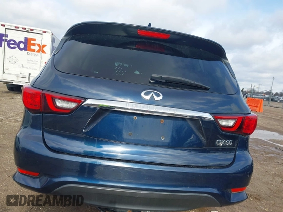 2018 Infiniti QX60 with VIN 5N1DL0MM1JC529085, listed as a IAAI auction lot 41942708 with 151,829 mi miles and . Bid and sale history available at DreamBid. Image 17.
