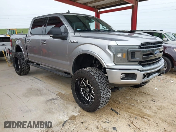 2020 Ford F-150 XL with VIN 1FTEW1EP5LKD86391, listed as a IAAI auction lot 42624676 with 54,066 mi miles and . Bid and sale history available at DreamBid. Image 1.