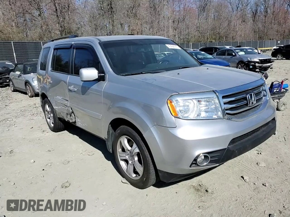 2013 Honda Pilot EX-L with VIN 5FNYF4H50DB502958, listed as a Copart auction lot 47458975 with 112,827 mi miles and Salvage Title. Bid and sale history available at carsss.com. Image 12.