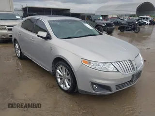 2009 Lincoln MKS with VIN 1LNHM93R89G607236, listed as a IAAI auction lot 41822429 with 142,350 mi miles and . Bid and sale history available at DreamBid. Image 1.