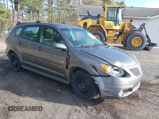 2007 Pontiac Vibe with VIN 5Y2SL65857Z433353, listed as a IAAI auction lot 41983127 with 256,547 mi miles. Bid and sale history available at carsss.com. Image 1.
