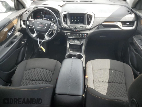 2019 GMC Terrain SLE with VIN 3GKALMEV6KL372086, listed as a Copart auction lot 50228815 with 66,085 mi miles and Salvage Title. Bid and sale history available at carsss.com. Image 8.