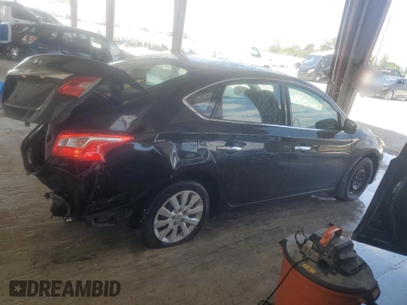 2018 Nissan Sentra SV with VIN 3N1AB7AP5JY214365, listed as a Copart auction lot 52577805 with 53,670 mi miles and Salvage Title. Bid and sale history available at carsss.com. Image 3.