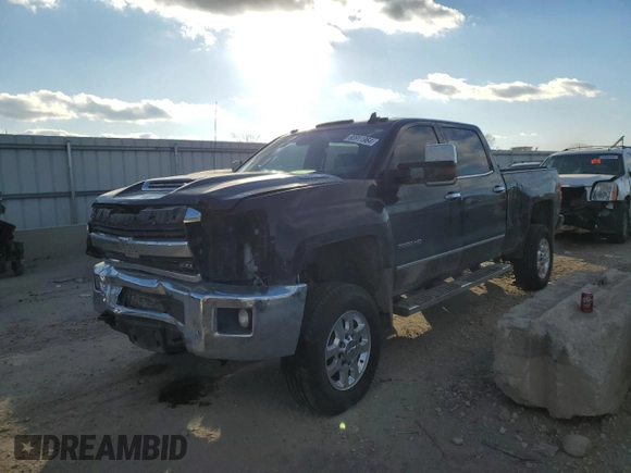 2017 Chevrolet Silverado 3500HD LTZ with VIN 1GC4K0EY7HF213904, listed as a Copart auction lot 83911964 with 121,143 mi miles and Salvage Title. Bid and sale history available at carsss.com. Image 1.