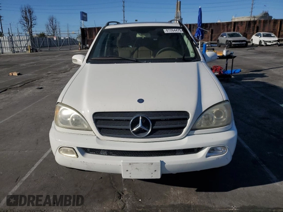 2003 Mercedes-Benz M-Class 3.2L with VIN 4JGAB54E23A390045, listed as a Copart auction lot 47264475 with 154,349 mi miles and Salvage Title. Bid and sale history available at carsss.com. Image 5.