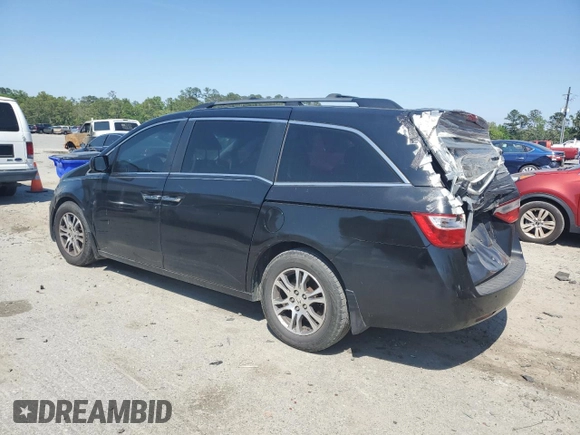 2013 Honda Odyssey EX z VIN 5FNRL5H43DB016008, wystawiony jako Copart lot #48776965 z przebiegiem 231 655 mil mil oraz Nie do naprawy • Non repairable. Historia ofert i sprzedaży dostępna na DreamBid. Obrazek 2.