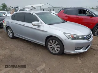 2013 Honda Accord EX z VIN 1HGCR2F78DA032621, wystawiony jako IAAI lot #42372786 z przebiegiem 260 396 mil mil oraz . Historia ofert i sprzedaży dostępna na DreamBid. Obrazek 1.