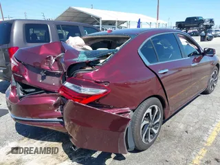2016 Honda Accord Sedan EX with VIN 1HGCR2F77GA101514, listed as a IAAI auction lot 41819132 with 82,403 mi miles. Bid and sale history available at carsss.com. Image 4.