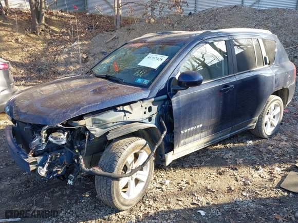 2016 Jeep Compass High Altitude Edition with VIN 1C4NJDEB1GD663181, listed as a IAAI auction lot 41757428 with 67,706 mi miles. Bid and sale history available at carsss.com. Image 17.