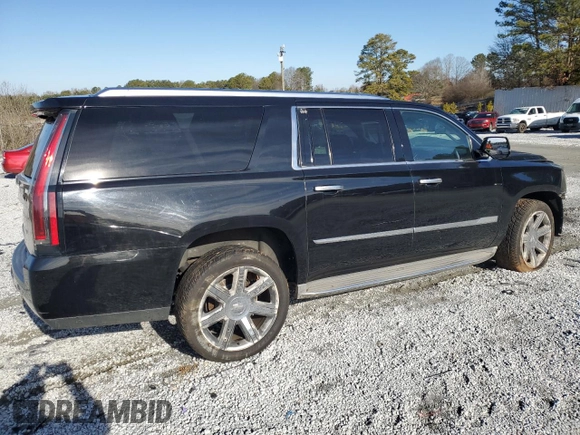 2015 Cadillac Escalade ESV Luxury z VIN 1GYS4SKJ5FR554888, wystawiony jako Copart lot #42372885 z przebiegiem 163 495 mil mil oraz Szkody całkowita. Historia ofert i sprzedaży dostępna na DreamBid. Obrazek 3.