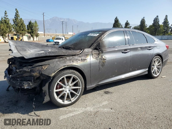 2019 Honda Accord EX with VIN 1HGCV3F45KA002822, listed as a Copart auction lot 63670875 with Not provided miles and Salvage title. Bid and sale history available at DreamBid. Image 1.