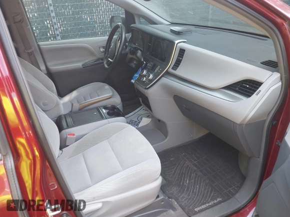 2015 Toyota Sienna LE AAS with VIN 5TDKK3DC5FS576035, listed as a IAAI auction lot 42579218 with 199,664 mi miles and . Bid and sale history available at DreamBid. Image 5.