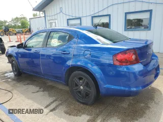 2012 Dodge Avenger SXT with VIN 1C3CDZCB5CN177710, listed as a Copart auction lot 60703945 with 184,031 mi miles and Salvage title. Bid and sale history available at DreamBid. Image 2.
