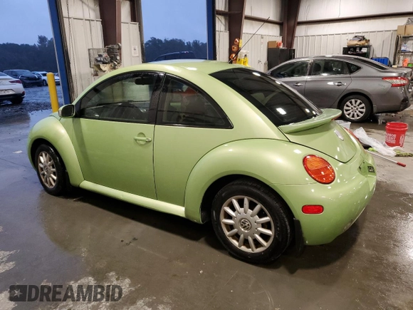 2005 Volkswagen New Beetle Coupe GLS with VIN 3VWCR31C85M406736, listed as a Copart auction lot 81484354 with 215,530 mi miles and Salvage Title. Bid and sale history available at carsss.com. Image 2.