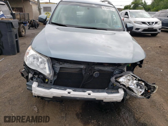 2010 Subaru Forester X Premium with VIN JF2SH6CCXAH736488, listed as a Copart auction lot 61040815 with 61,823 mi miles and Salvage title. Bid and sale history available at DreamBid. Image 5.