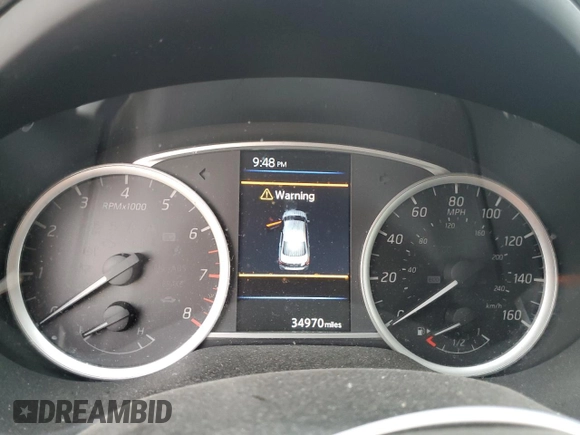 2019 Nissan Sentra S with VIN 3N1AB7AP3KY251612, listed as a Copart auction lot 78613684 with 34,970 mi miles and Salvage Title. Bid and sale history available at DreamBid. Image 9.