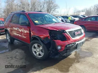 2012 GMC Acadia SLE with VIN 1GKKRPED9CJ143860, listed as a IAAI auction lot 41806894 with 125,936 mi miles. Bid and sale history available at carsss.com. Image 1.