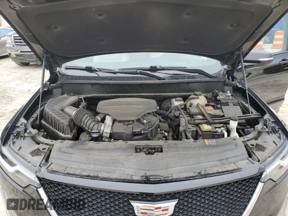 2021 Cadillac XT6 Sport z VIN 1GYKPGRS3MZ140296, wystawiony jako Copart lot #46094285 z przebiegiem 49 429 mil mil oraz Szkoda całkowita • Salvage title. Historia ofert i sprzedaży dostępna na DreamBid. Obrazek 12.