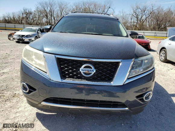 2014 Nissan Pathfinder Platinum with VIN 5N1AR2MN5EC636944, listed as a Copart auction lot 49326315 with NaN miles and Salvage Title. Bid and sale history available at carsss.com. Image 5.