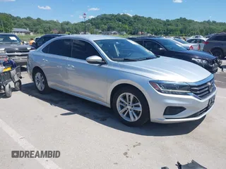 2020 Volkswagen Passat SE with VIN 1VWSA7A35LC010546, listed as a IAAI auction lot 42333771 with 64,299 mi miles and . Bid and sale history available at DreamBid. Image 1.