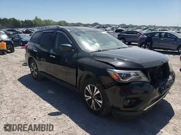 2018 Nissan Pathfinder SL with VIN 5N1DR2MN6JC608724, listed as a Copart auction lot 53090125 with 131,082 mi miles and Salvage title. Bid and sale history available at DreamBid. Image 12.