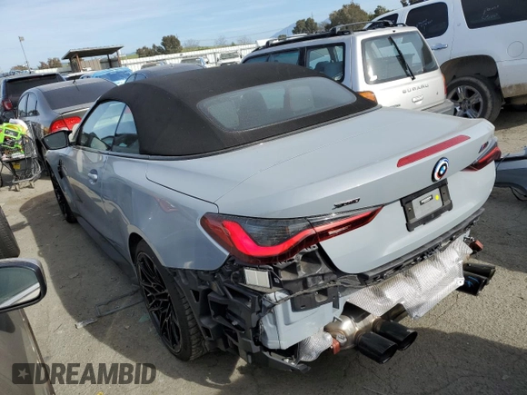 2023 BMW M4 Competition xDrive with VIN WBS33BA00PCM02245, listed as a Copart auction lot 49930614 with 13,688 mi miles and Salvage Title. Bid and sale history available at carsss.com. Image 2.