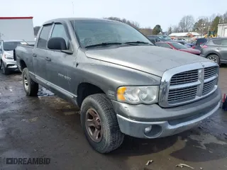 2005 Dodge Ram 1500 SLT with VIN 1D7HU18DX5S216170, listed as a IAAI auction lot 41468553 with NaN miles. Bid and sale history available at carsss.com. Image 1.
