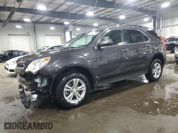 2015 Chevrolet Equinox LT with VIN 1GNALBEK3FZ130111, listed as a Copart auction lot 52858165 with 68,319 mi miles and Salvage Title. Bid and sale history available at carsss.com. Image 1.