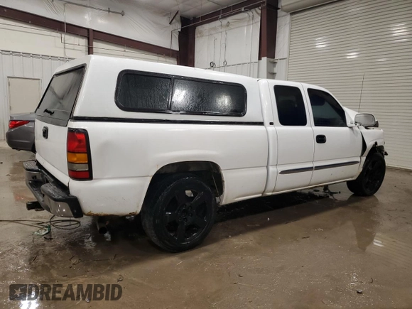 2005 GMC New Sierra 1500 SL with VIN 1GTEC19V55Z336229, listed as a Copart auction lot 86907474 with 0 mi miles and Non Repairable. Bid and sale history available at carsss.com. Image 3.