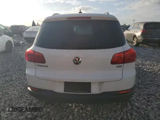 2017 Volkswagen Tiguan S with VIN WVGAV7AX3HK039090, listed as a Copart auction lot 60723615 with 72,311 mi miles and Salvage title. Bid and sale history available at DreamBid. Image 6.