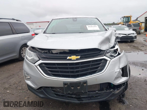 2020 Chevrolet Equinox LT with VIN 3GNAXKEV5LL257220, listed as a IAAI auction lot 40481603 with 51,967 mi miles. Bid and sale history available at carsss.com. Image 12.