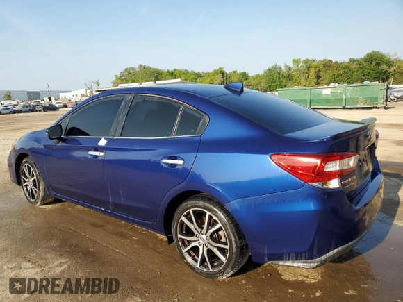 2018 Subaru Impreza Limited with VIN 4S3GKAU61J3600491, listed as a Copart auction lot 61871972 with Not provided miles and . Bid and sale history available at DreamBid. Image 3.