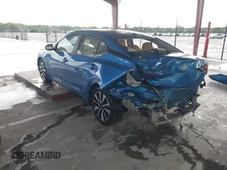 2024 Nissan Sentra SV with VIN 3N1AB8CV8RY368551, listed as a IAAI auction lot 42203248 with 13,380 mi miles and . Bid and sale history available at DreamBid. Image 3.