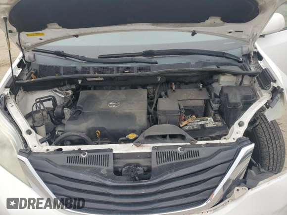 2011 Toyota Sienna LE AAS with VIN 5TDKK3DC9BS130285, listed as a Copart auction lot 49036595 with 0 mi miles and Salvage Title. Bid and sale history available at carsss.com. Image 13.