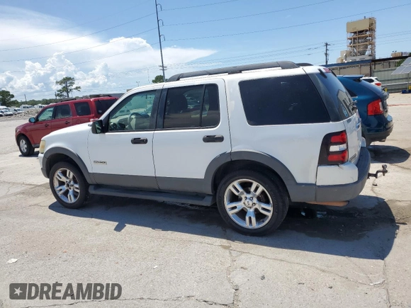 2006 Ford Explorer XLT with VIN 1FMEU63E16UB53195, listed as a Copart auction lot 62358065 with 211,283 mi miles and Salvage title. Bid and sale history available at DreamBid. Image 2.