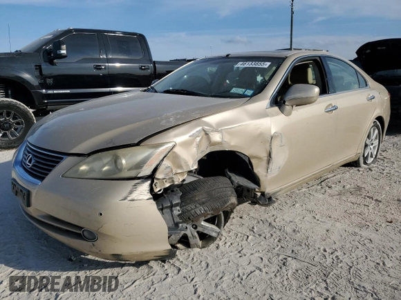 2007 Lexus ES 330 with VIN JTHBJ46G272044807, listed as a Copart auction lot 46133855 with Not Provided miles and Non Repairable. Bid and sale history available at DreamBid. Image 1.