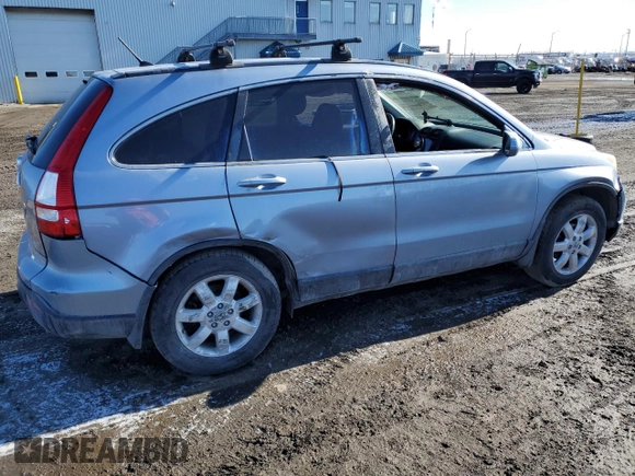 2008 Honda CR-V EX-L with VIN 5J6RE48798L819711, listed as a Copart auction lot 50536565 with 0 mi miles and Salvage Title. Bid and sale history available at carsss.com. Image 3.