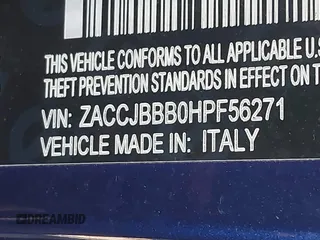 2017 Jeep Renegade Latitude z VIN ZACCJBBB0HPF56271, wystawiony jako IAAI lot #41694523 z przebiegiem 47 657 mil mil oraz . Historia ofert i sprzedaży dostępna na DreamBid. Obrazek 9.