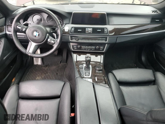 2014 BMW 5 Series 550i xDrive with VIN WBAKP9C5XEDZ35149, listed as a Copart auction lot 48979585 with Not provided miles and Salvage title. Bid and sale history available at DreamBid. Image 8.