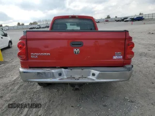 2006 Dodge Dakota SLT with VIN 1D7HW42N56S565283, listed as a Copart auction lot 77792994 with 272,398 mi miles and Salvage Title. Bid and sale history available at carsss.com. Image 6.