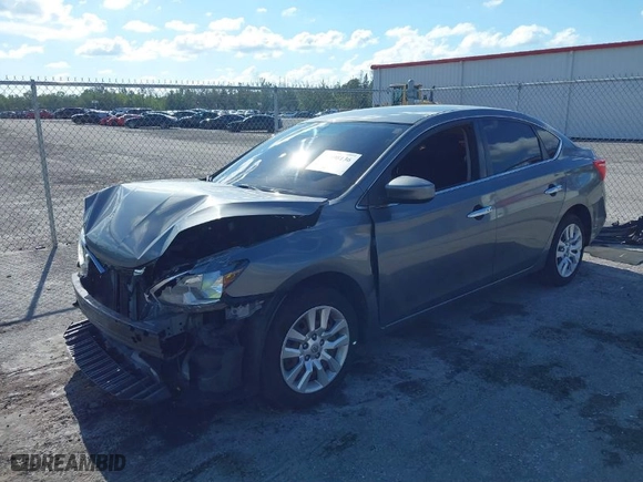 2017 Nissan Sentra SV with VIN 3N1AB7AP3HL642104, listed as a IAAI auction lot 41898136 with 83,495 mi miles. Bid and sale history available at carsss.com. Image 2.