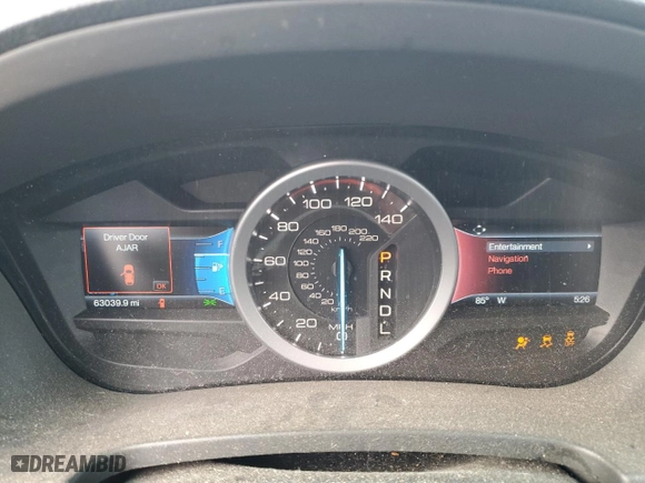 2015 Ford Explorer XLT with VIN 1FM5K7D96FGA31976, listed as a Copart auction lot 73930514 with 63,039 mi miles and Non Repairable. Bid and sale history available at carsss.com. Image 9.